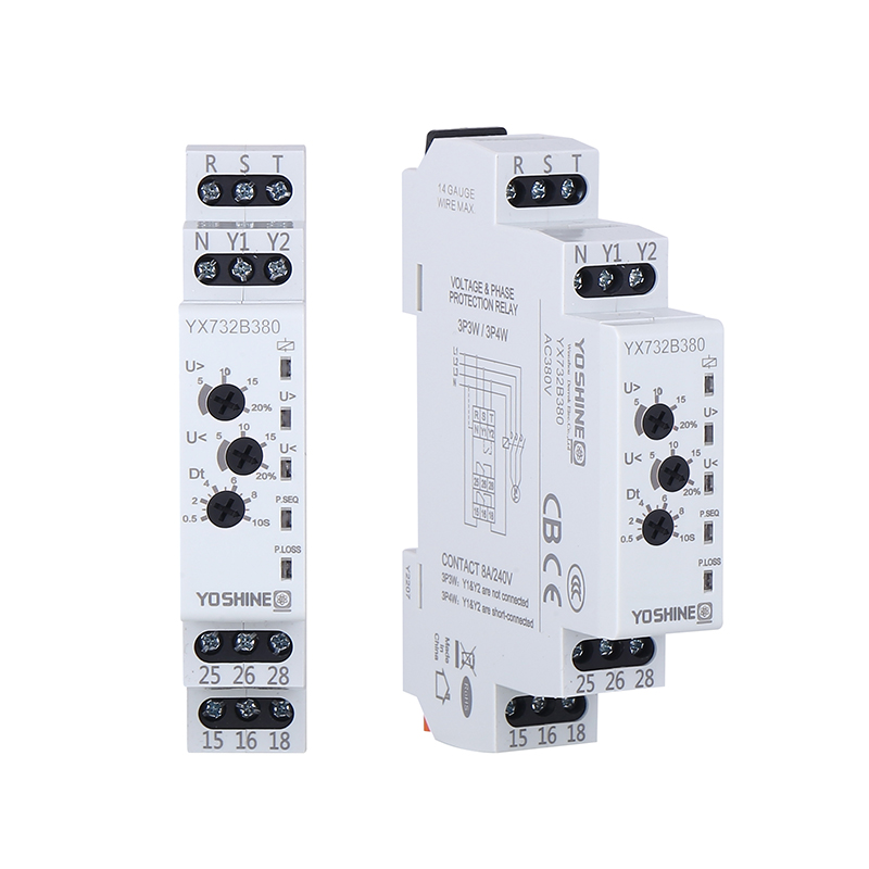 YX732BA01 Relé de retardo de protección de voltaje 0.1-10S